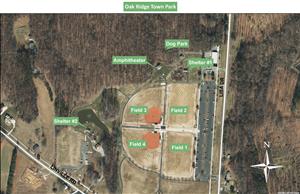 Oak Ridge Town Park Aerial Map